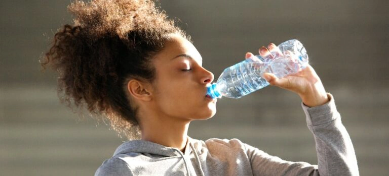 Woman Drinking Water Hydration Phentermine