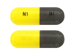 generic phentermine 15mg (grey/yellow, N1 imprint)