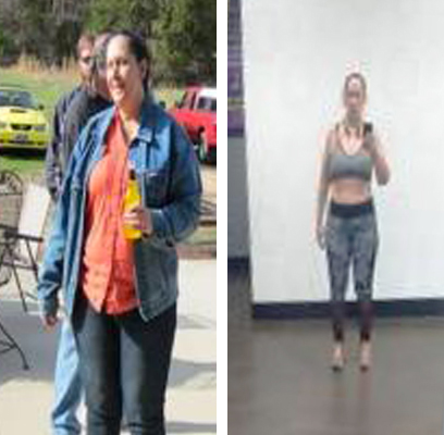 Carolyn before and after