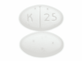 generic phentermine 37.5 mg tablet (white, K 25)