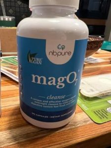 NbPure MagO7 cleanse dietary supplement bottle